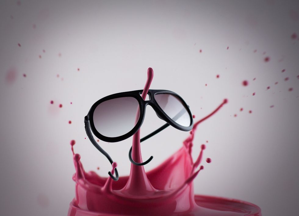 Al & Ro rubber-rimmed glasses might become the new Italian fashion must