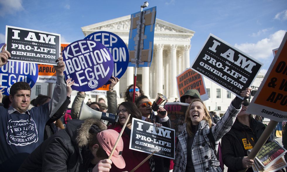 Aborto, pro life vs pro choice a Washington - Foto