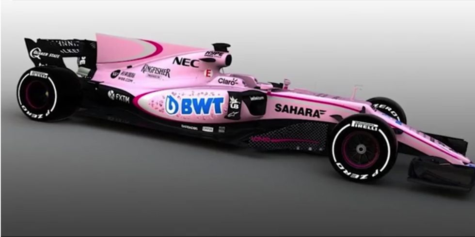 Force India, Formula 1, svela il nuovo colore: sarà rosa