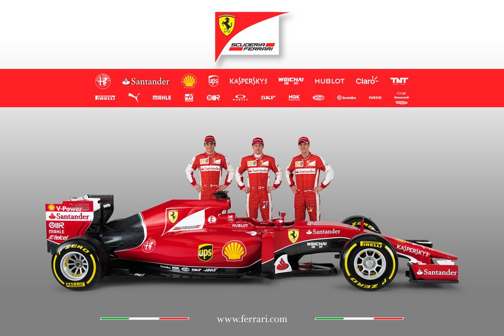 Presentata la nuova Ferrari SF15-T: le foto