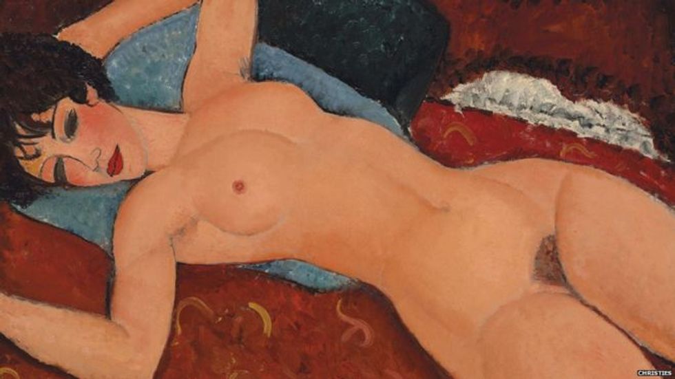 A new Modigliani painting in the Solomon R. Guggenheim Foundation collection
