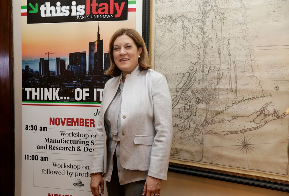 Italy of environmental sustainability showcase in New York City