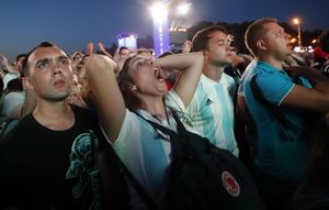 mondiali russia 2018 argentina sconfitta tifosi immagini