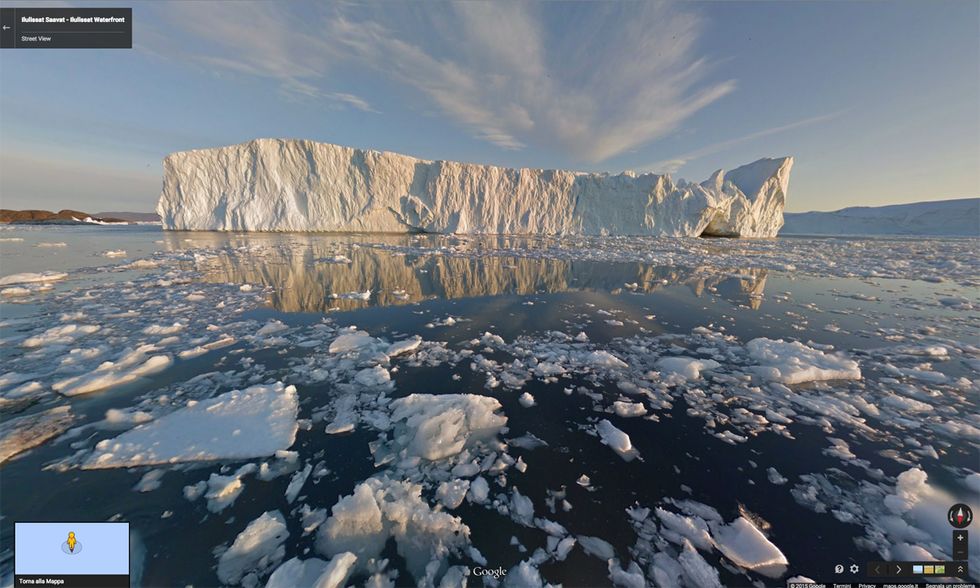 Google Street View in Groenlandia