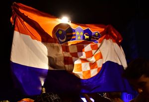 mondiale russia 2018 croazia finale festa tifosi