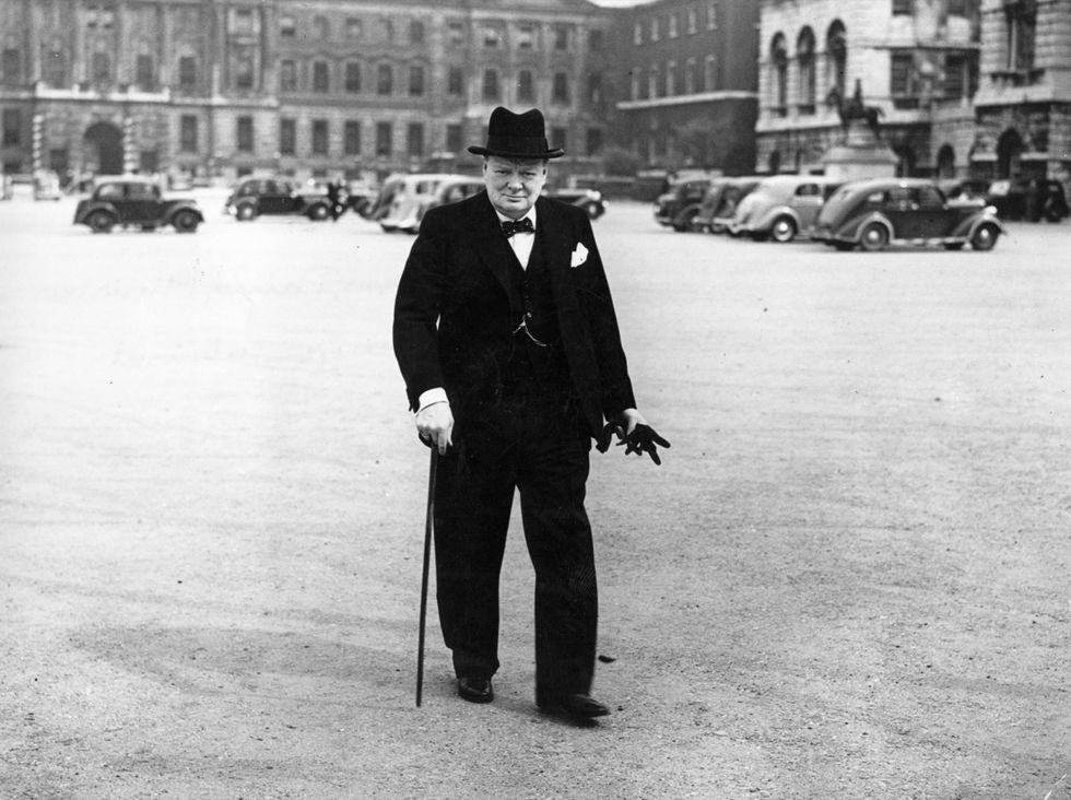 Sir Winston Spencer Churchill (1874-1965) - Foto