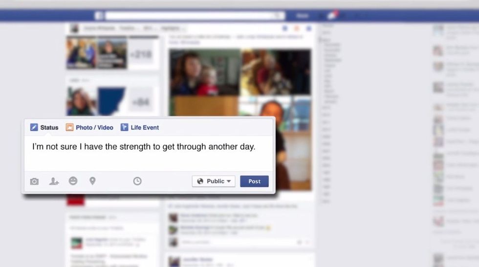 Facebook contatterà gli utenti a rischio suicidio