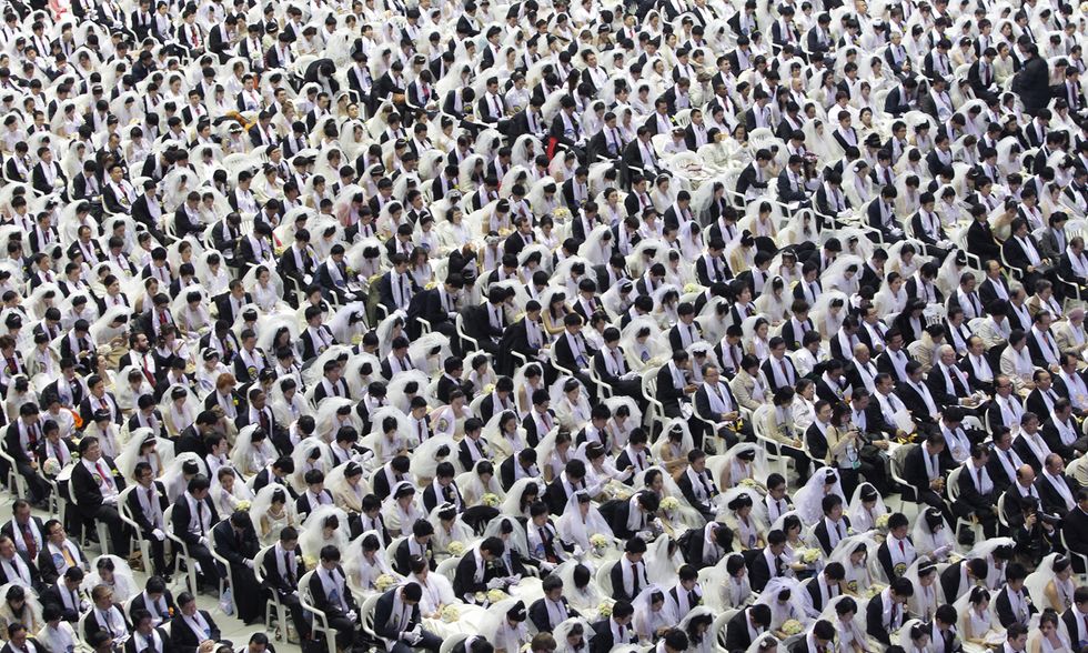 Matrimonio di massa in Corea del Sud