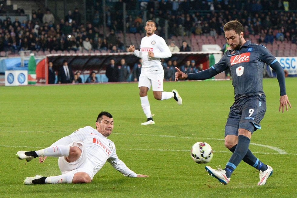 Napoli-Inter 2-2: c'era il rigore su Palacio