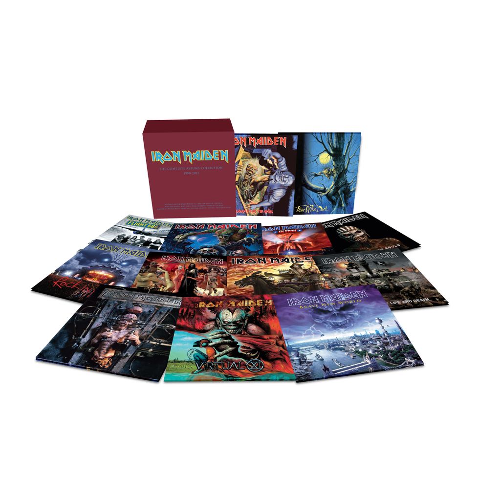 Iron Maiden mania: dodici classic album in vinile
