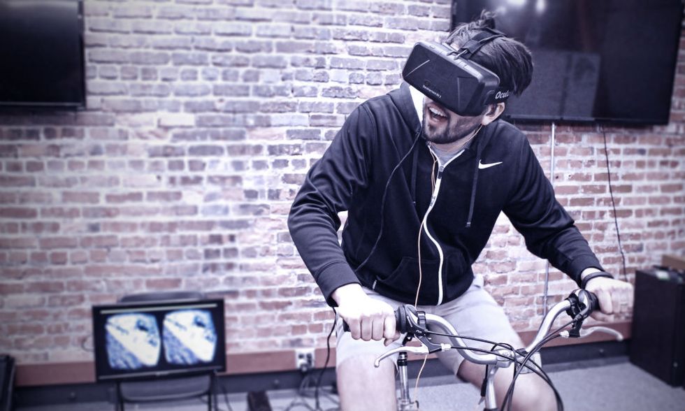Widerun, così la realtà virtuale monta in bicicletta