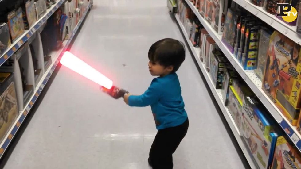 Il bambino con la spada laser di Guerre Stellari ed altre magie