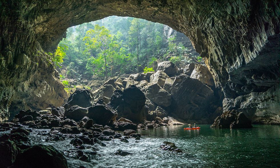 Laos, le magnifiche grotte del fiume Xe Bang Fai