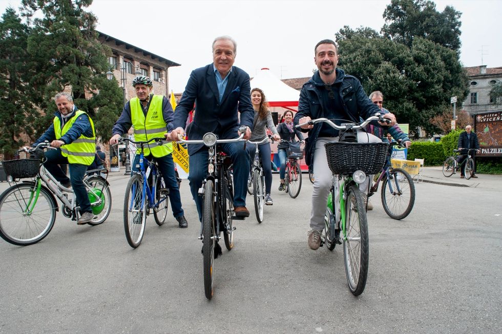 Il Bike tour nel centro storico di Vicenza