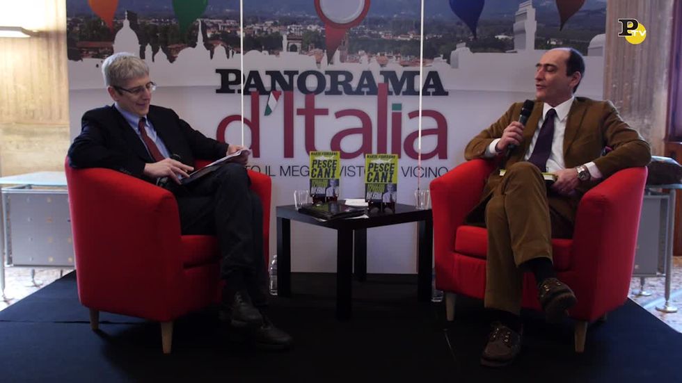 Panorama d'Italia: Mario Giordano ed i "Pescecani"