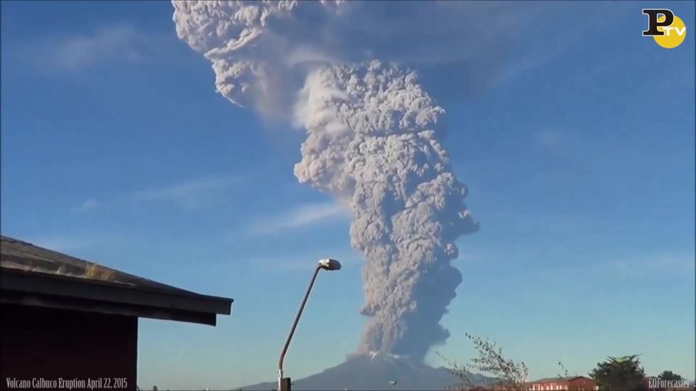 Cile: l'eruzione del vulcano Calbuco