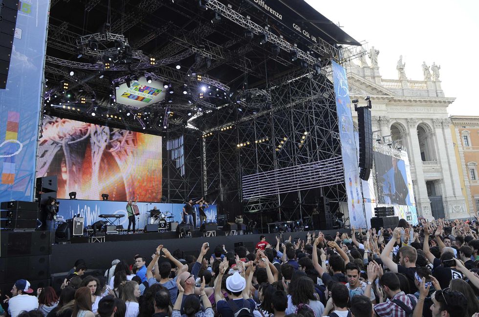 Il concerto del Primo Maggio a Roma - Immagini e video