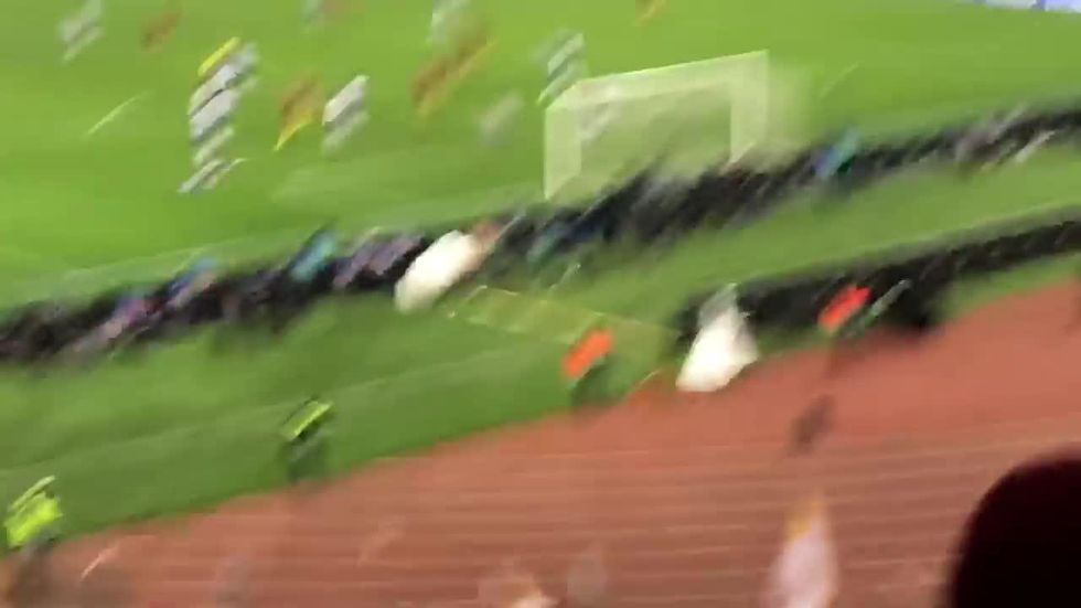 Zaniolo, il gol in Roma-Porto visto dalla Curva Sud in delirio I VIDEO
