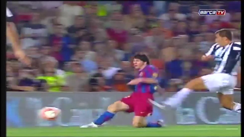 Barcellona-Juventus, quando Messi nel 2005...