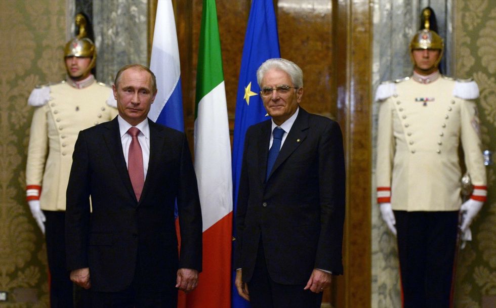Vladimir Putin in Italia, tra incontri ufficiali  e appelli alla pace