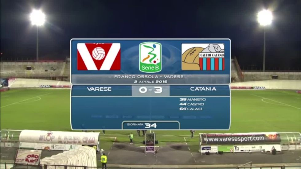 Inchiesta Catania: Varese-Catania 0-3