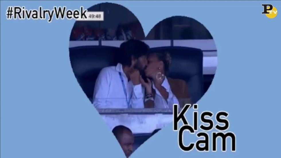 Pirlo: kiss-cam a New York