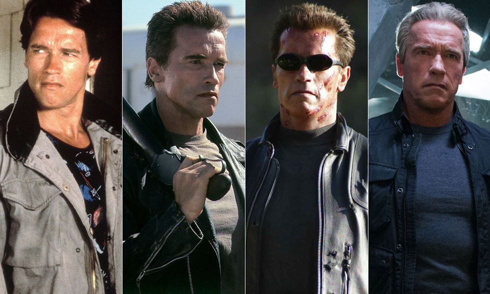 Arnold Schwarzenegger è Terminator: com'è cambiato negli anni - Foto