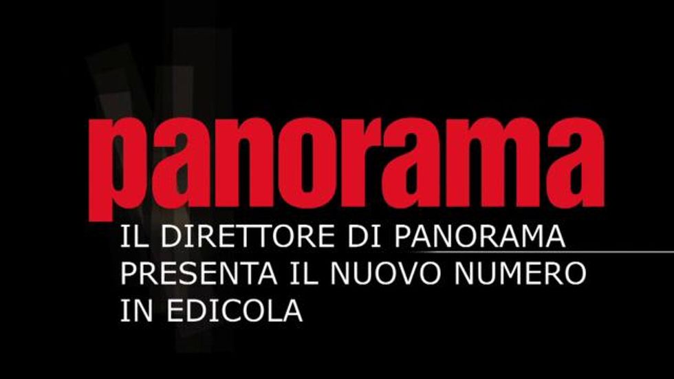 Il direttore presenta il numero di Panorama in edicola