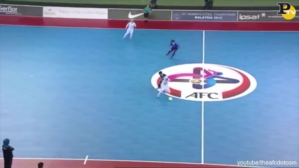 Calcio femminile: l'incredibile gol dell'Iran