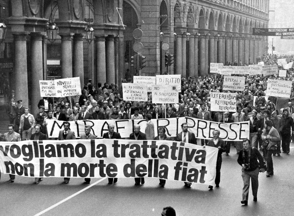 Fiat: 35 anni fa la marcia del 40mila