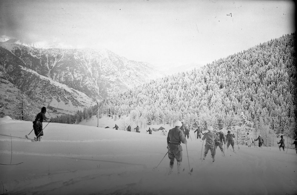 La Grande Guerra del "conte sciatore"