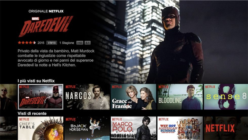 Netflix in Italia da oggi: il lancio con i divi delle serie tv