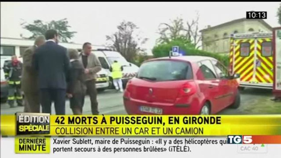 Tragedia stradale in Francia: almeno 42 i morti