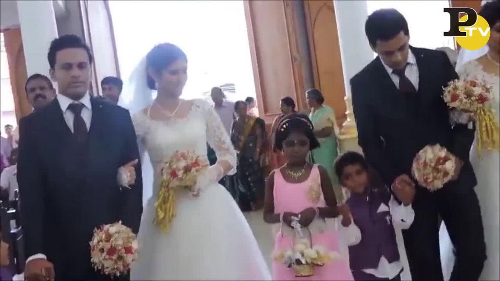 India, l'incredibile matrimonio plurigemellare