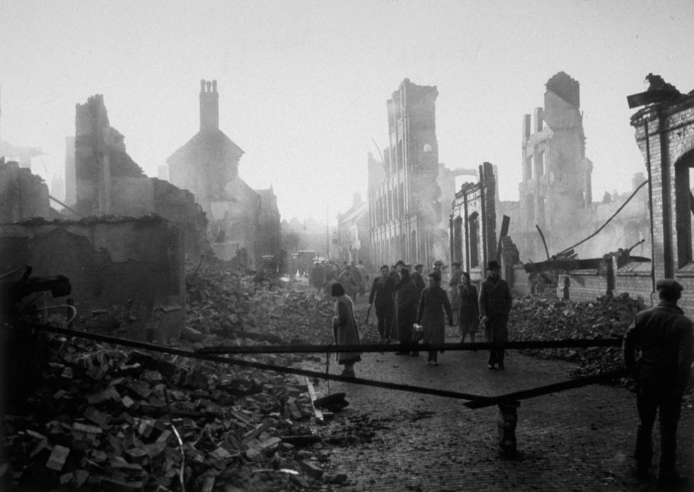 Il bombardamento di Coventry del 14 novembre 1940 - foto