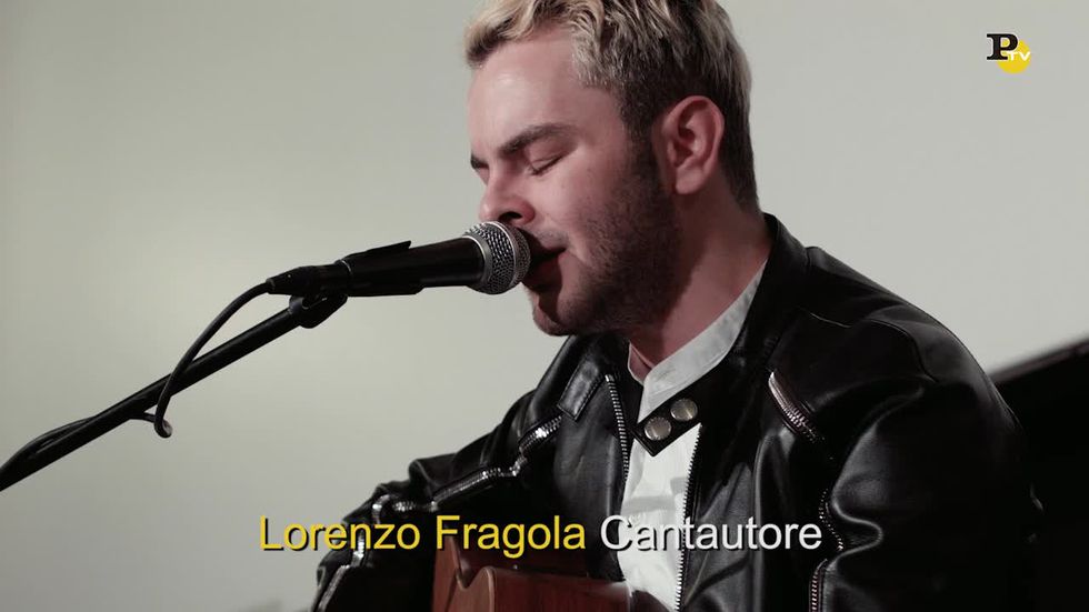 La videointervista a Lorenzo Fragola