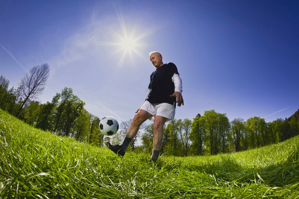 Walking football, il calcio senza età