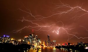 Tempesta di fulmini sull'Australia