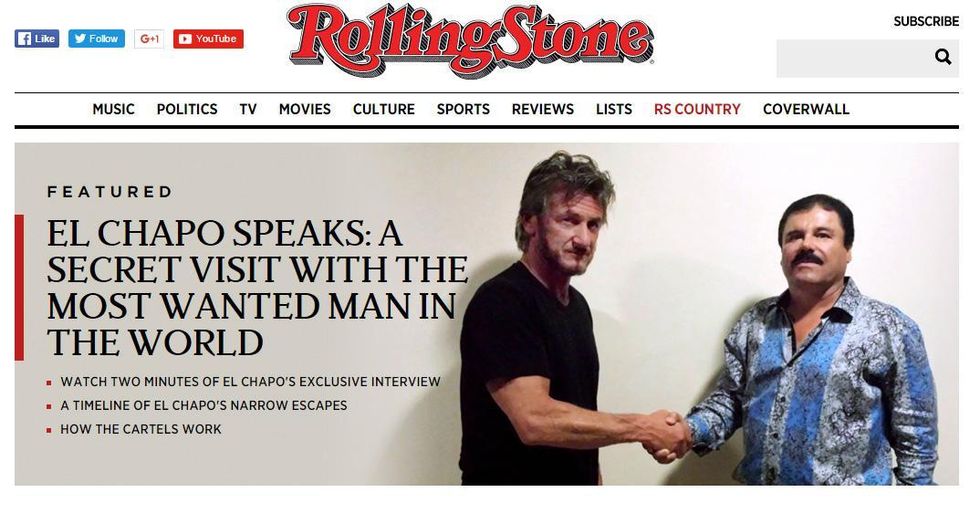 Sean Penn indagato per l'incontro con il superlatitante El Chapo - Video