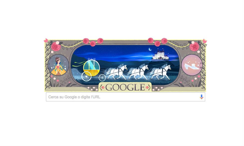 Google: un doodle per Charles Perrault