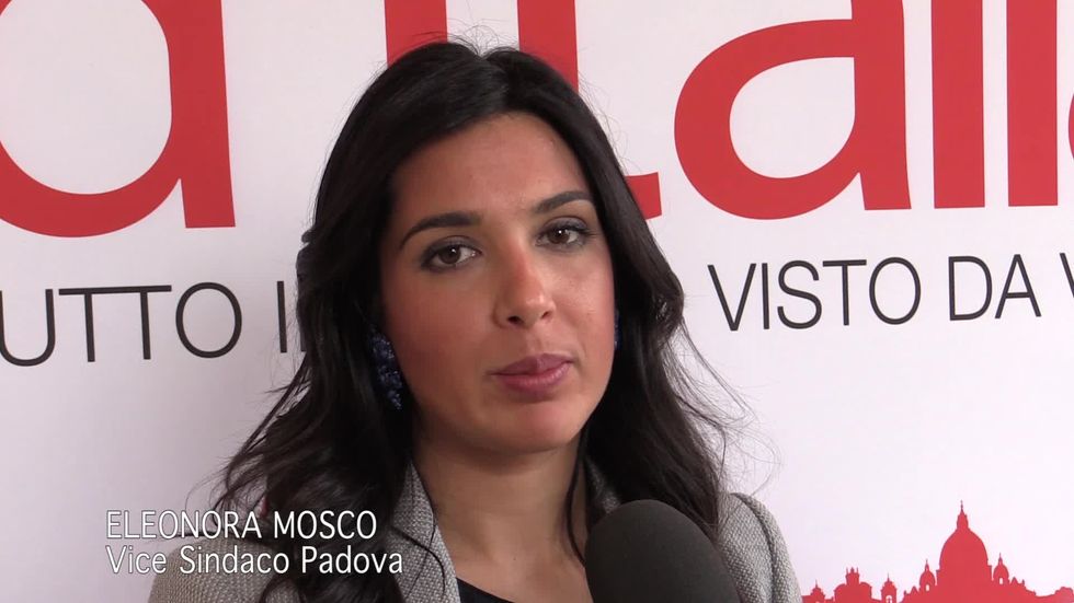 Il vicesindaco di Padova Eleonora Mosco a Panorama d'Italia 2016