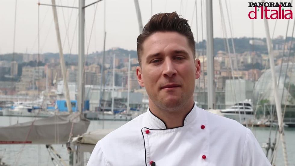 Il saluto dello chef Mattia Poggi agli amici di Panorama