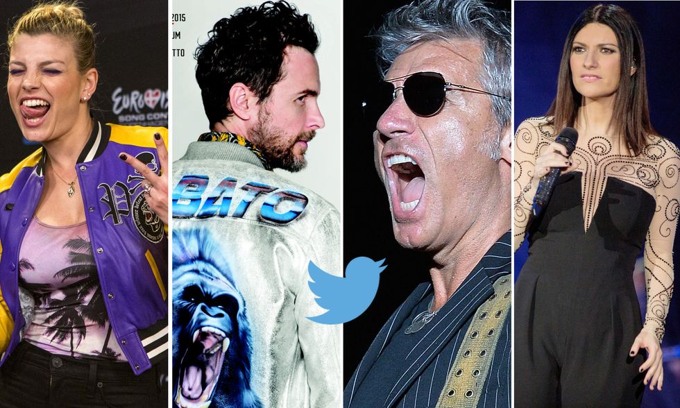Twitter: i 40 cantanti italiani più amati nel 2014