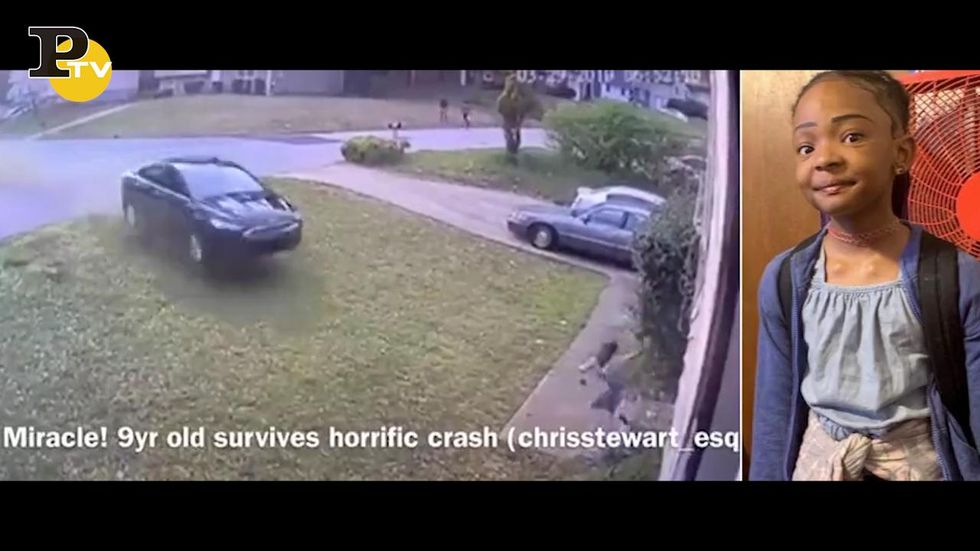 Auto a folle velocità travolge una bambina di 9 anni