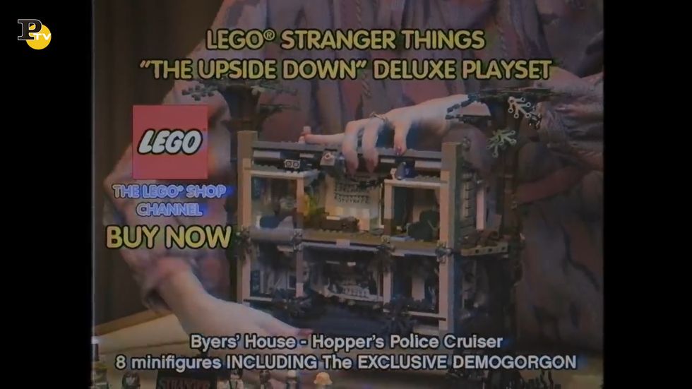 Il gigantesco set Lego ispirato alla serie Netflix Stranger Things