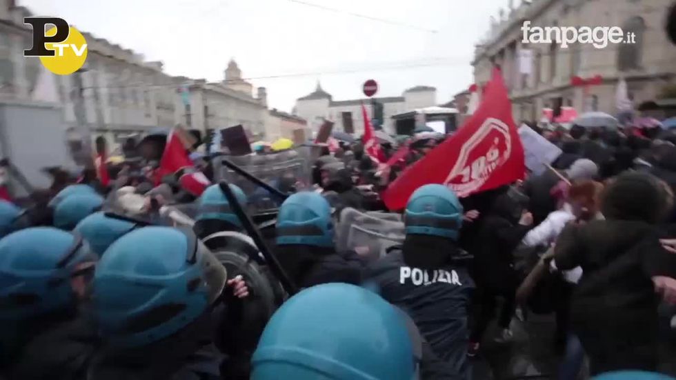 Torino: gli scontri al corteo del Primo Maggio