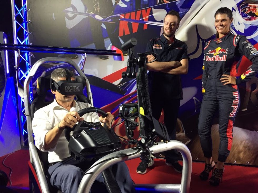 Formula 1, Toro Rosso Virtual Reality adrenalina vera