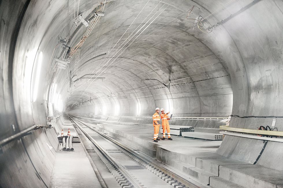 San Gottardo: viaggio nel tunnel ferroviario più lungo del mondo - Foto
