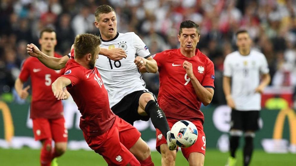 Ascolti 16/06: Sempre meglio Euro 2016, “Germania – Polonia” vince con il 29,17%