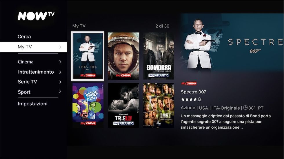 NOW TV: la sfida di Sky a Netflix. Cose da sapere